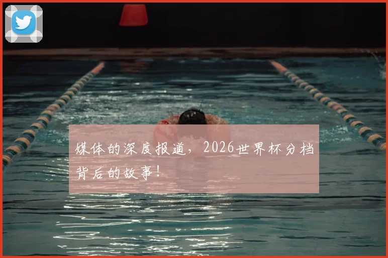媒体的深度报道，2026世界杯分档背后的故事！